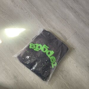 Gray Sp5der Men's Sweater